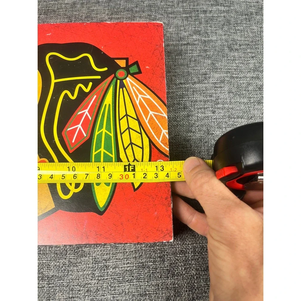 Chicago Blackhawks NHL Home of a Fan Wood Wall Plaque 14x9 Evergreen Mounted